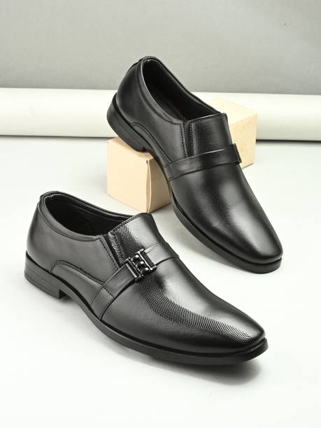 100% Genuine Leather Casuals Slip On Loafers For Men