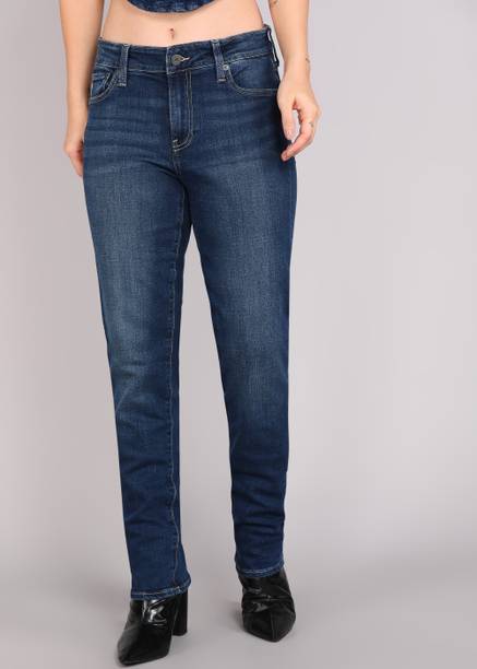 GAP Women Regular Mid Rise Blue Jeans