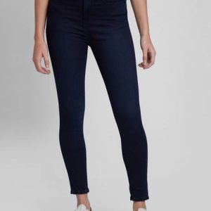 Raraeen Women Skinny Mid Rise Blue Jeans