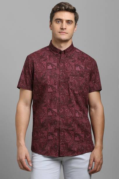 Men Slim Fit Printed Casual Shirt
