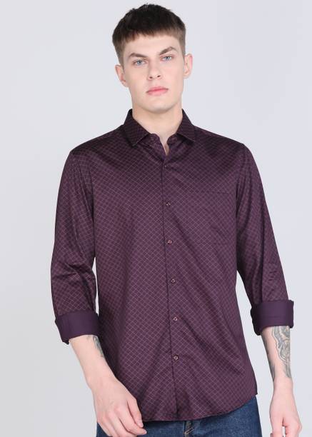 Men Regular Fit Printed Casual Shirt