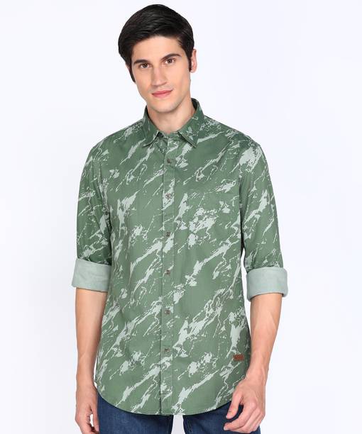 Men Slim Fit Printed Casual Shirt