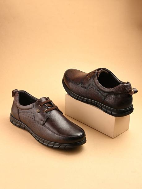 100% Genuine Leather Formal Lace Up Shoe Lace Up For Men