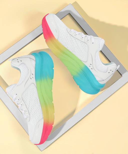 D'Lux Walker-Rainbow Sneakers For Women