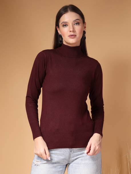 Casual Regular Sleeves Solid Women Purple Top