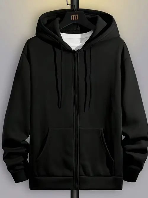 Men'S Full-Zip Hooded Sweatshirt - Full-Zip
