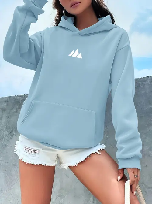 Girls MOUNTAIN Women's Hoodie Fashion Casual