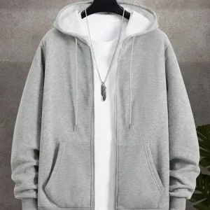 Men's Heavyweight Full-Zip Hooded Sweatshirt -