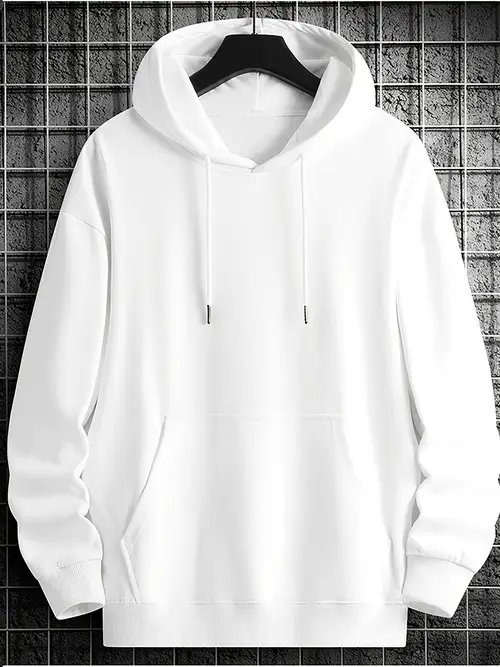Men'S Casual Long Sleeve Hoodie -