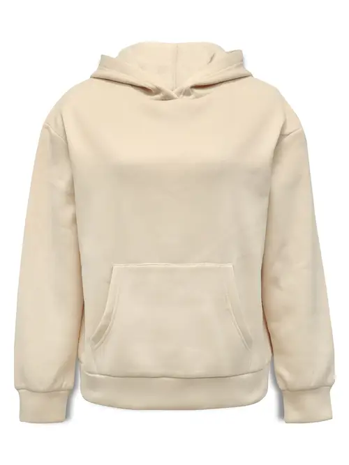 Girls Women's Casual Oversized Hooded Sweatshirt