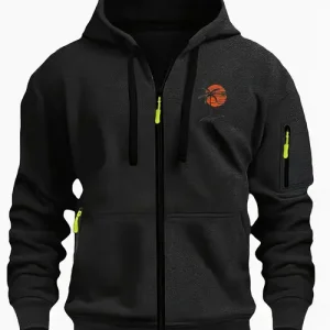 Men's Hooded Sweatshirt - Heavyweight Full-Zip