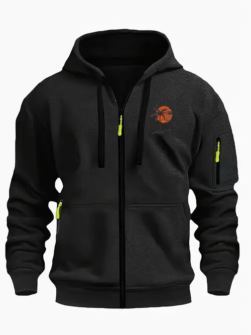 Men's Hooded Sweatshirt - Heavyweight Full-Zip
