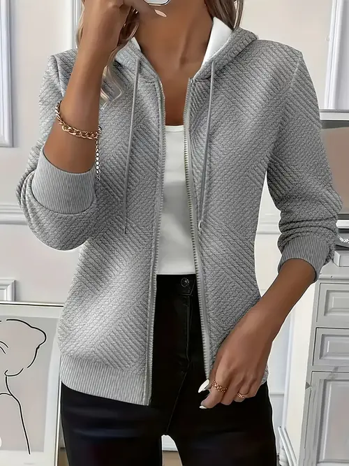 Girls Women'S Elegant Hooded Jacket -