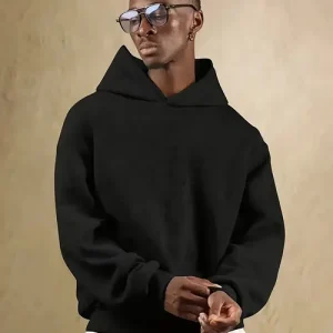 Men's Heavyweight Hooded Sweater - Thick