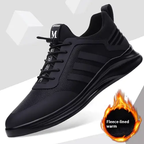 Lecabu Men’s Slip-On Low-Top Sneakers - Breathable Mesh & Soft