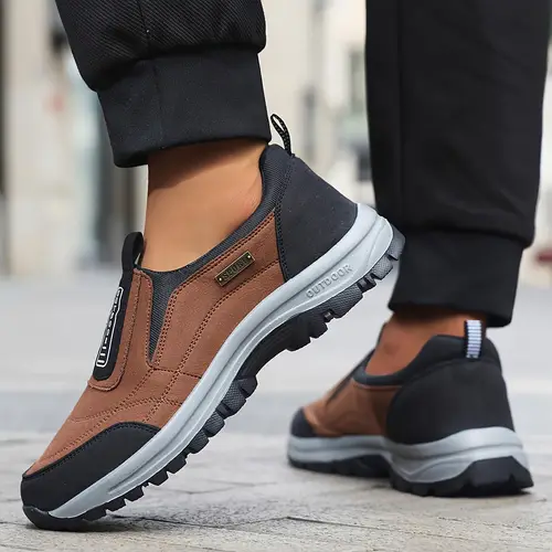 Men’s Slip-On Shoes - Lightweight Slip-Ons With Cushioned Md Outsole,