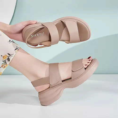 Women’s Platform Sandals - Thick Cushioned Sole For All-Day Comfort,