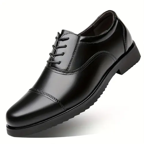 Plus Size Men’s Classic Black Derby
