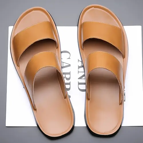 2501 Men’s Slip-On Sandals - Comfortable, Non-Slip, Breathable Rubber Soles,