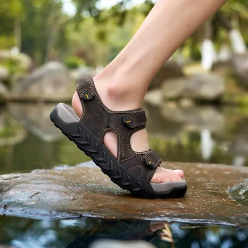 Men’s & Women'S Unisex Adjustable Strap Sandals - Wide Width