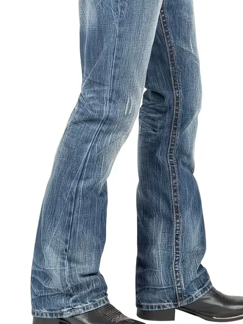 Men’s Skinny Jeans - Stretch Non-See-Through Slim Fit Pants, Machine