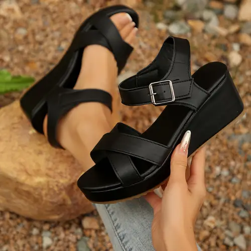Women’s Platform Sandals - Thick Platform Heels For Stability &