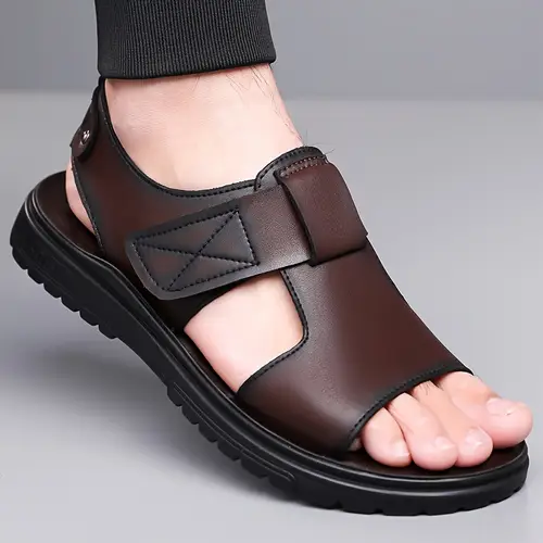 Men’s Summer Sandals - Thick Sole Non-Slip Beach Shoes, Soft