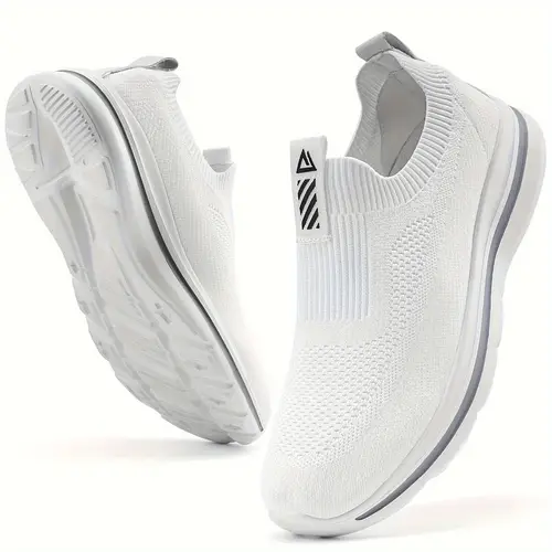 Men’s Slip-On Sneakers - Athletic Shoes - Lightweight And Breathable