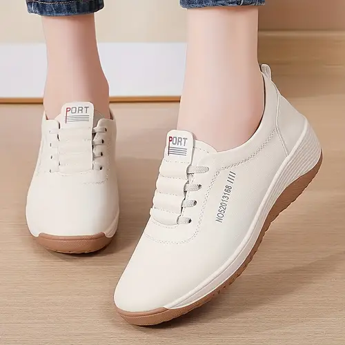 Women’s Slip-On Loafers With Thick Cushioned Tpr Sole For Height