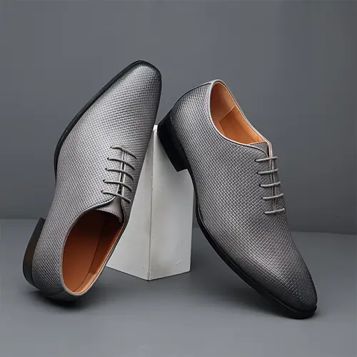 Classic Masterpiece Oxford Shoes - Ultra Comfy Non-Slip Rubber Sole,
