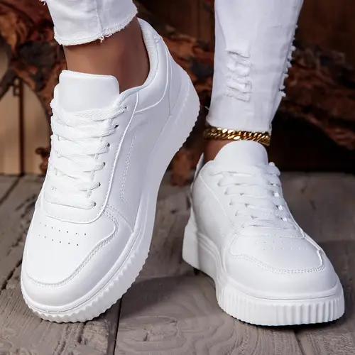 Men’s Big & Tall Lightweight Breathable Pu Upper Sneakers -