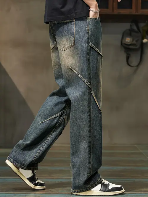 Washed Durable Men’s Spring/Autumn New Style 2025 Four-Season Comfortable Breathable